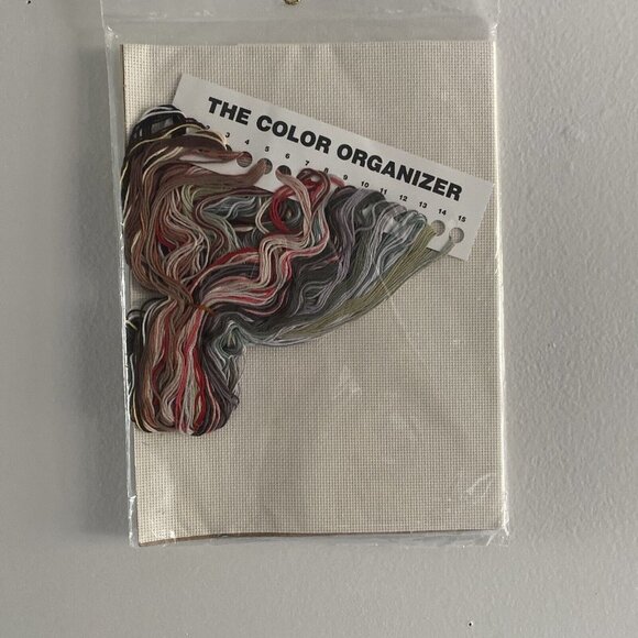 Counted Cross Stitch Needle Treasures Caught Napping 14 X 14 Frame Size Kit NIP​ - Picture 5 of 5